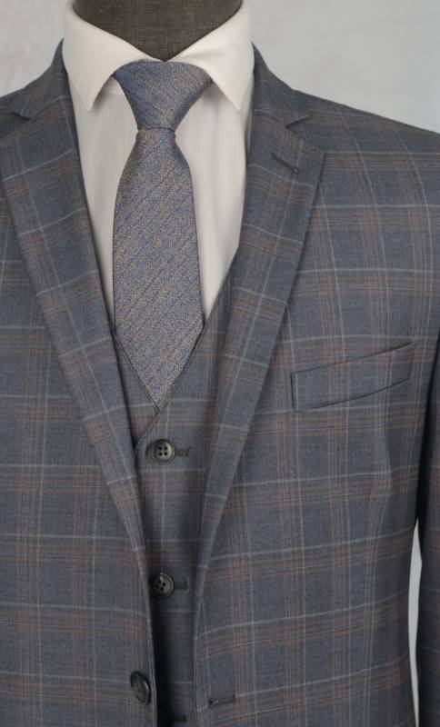 Костюм мужской тройка Nowal 080КД